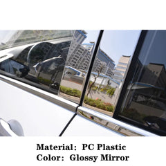 For Kia Stonic/KX1 2017 2018 2019 2020-2024 Car TPU/Glossy Mirror Pillar Post Cover Door Trim Window Molding Sticker Accessories