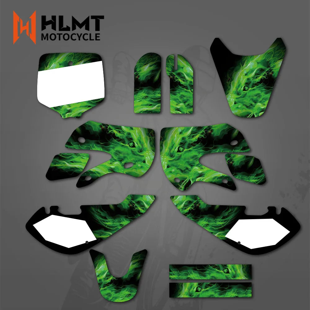 Decal Graphic Kits for Kawasaki KX65 (2000-2013) & KLX110 (2000-2009)