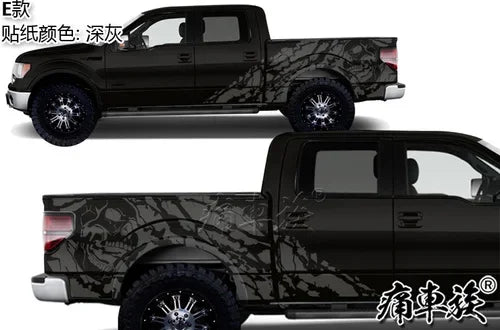 Full-Body Appearance Decoration Vinyl Kit for Ford F-150 Raptor | Custom KK Pickup Wrap