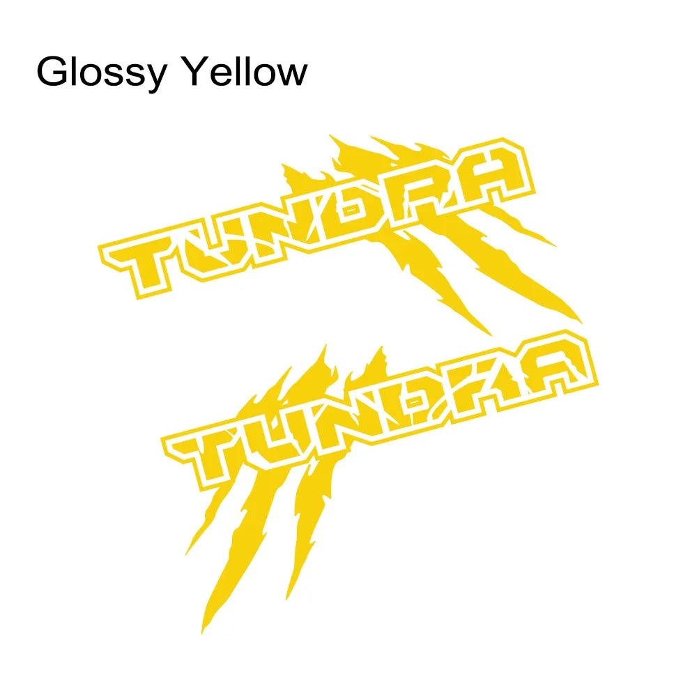 Claw Style Truck Bed Side Decal for Toyota Tundra TRD | Body Graphic Vinyl Sticker 2-Pack