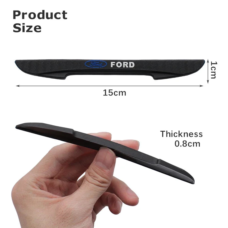 Bumper Anti-Collision Door Edge Protector | 4-Piece Anti-Scratch Sticker for Cars