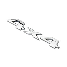 Load image into Gallery viewer, 3D Chrome 4x4 Logo Decal Emblem Nameplate Badge for Jeep Liberty | Sticker