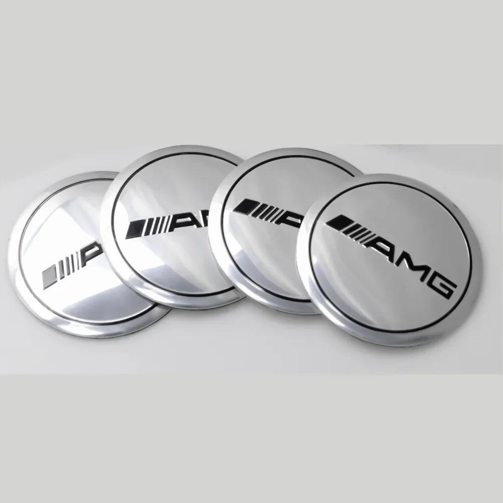 Wheel Center Hub Cap Resin Badge Emblem Sticker for Mercedes-Benz | 56mm / 60mm / 65mm