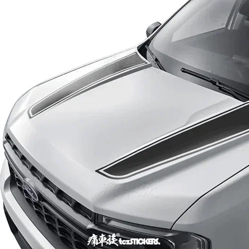 Dedicated Hood Trim Decal Film for Ford Maverick | Premium Color Change Vinyl