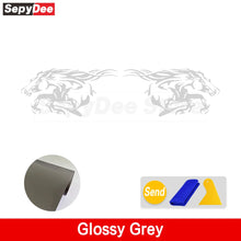 Load image into Gallery viewer, Running Horse Side &amp; Rear Fender Decal | 2-Piece Vinyl for Mustang, Challenger, Porsche &amp; Ford