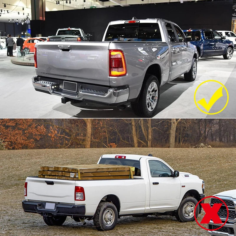 For Dodge Ram 1500 2019 2020 2021 Carbon Style Tailgate Rear Door Handle Bowl Taillight Tail Light Lamp Cover Trim Car Styling
