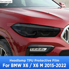 Headlight Anti-Scratch Film for BMW X6 F16 / G06 / X6M F86 / F96 (2015-2022) | Exterior Vinyl