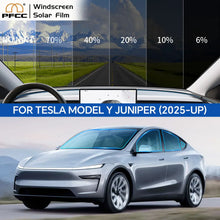 Load image into Gallery viewer, Precut Window Privacy Tint Film for Tesla Model Y Juniper (2025–2026) | Heat &amp; UV Protection