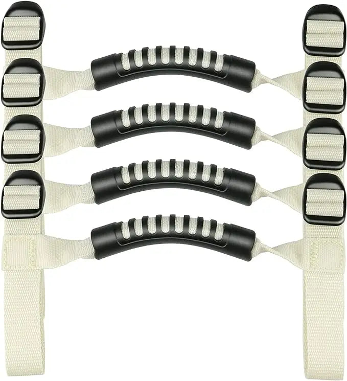 Roll Bar Grab Handles Grip for Jeep Wrangler YJ/TJ/JK/JL (1995–2021) | 4-Piece Set