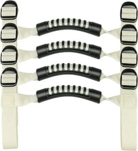 Cargar imagen en el visor de la galería, Roll Bar Grab Handles Grip for Jeep Wrangler YJ/TJ/JK/JL (1995–2021) | 4-Piece Set