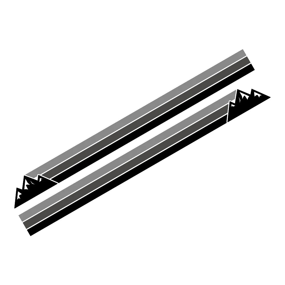 Door Side Decal Lettering Kit for Ford Bronco | Waterproof PVC Vinyl Wrap Graphics