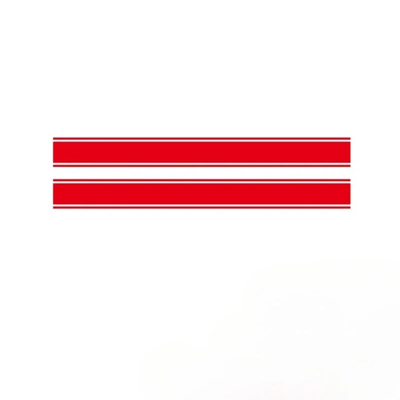 Sport Stripe Hood Bonnet Decal for Mini Cooper (R50–R61, F54–F60) | 2-Piece Engine Cover Vinyl Sticker