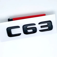 Load image into Gallery viewer, C63 / C63S V8 BITURBO Letters Emblem for Mercedes-Benz AMG | Fender / Trunk Badge Sticker
