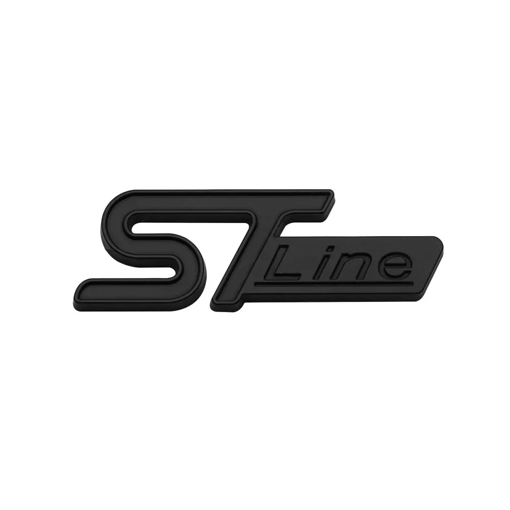3D Metal ST Line Trunk Badge | Ford Focus / Mondeo / Kuga / Ecosport Emblem