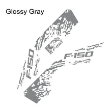 Cargar imagen en el visor de la galería, Ford F-150 Raptor Body Side Graphic Kit – Splash Grunge Vinyl Decal Set (3 Pcs) | 12 Finishes
