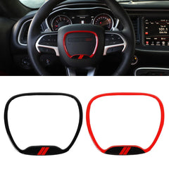 Steering Wheel Central Ring Trim Cover for Dodge Challenger / Charger (2015+) | CE Certified