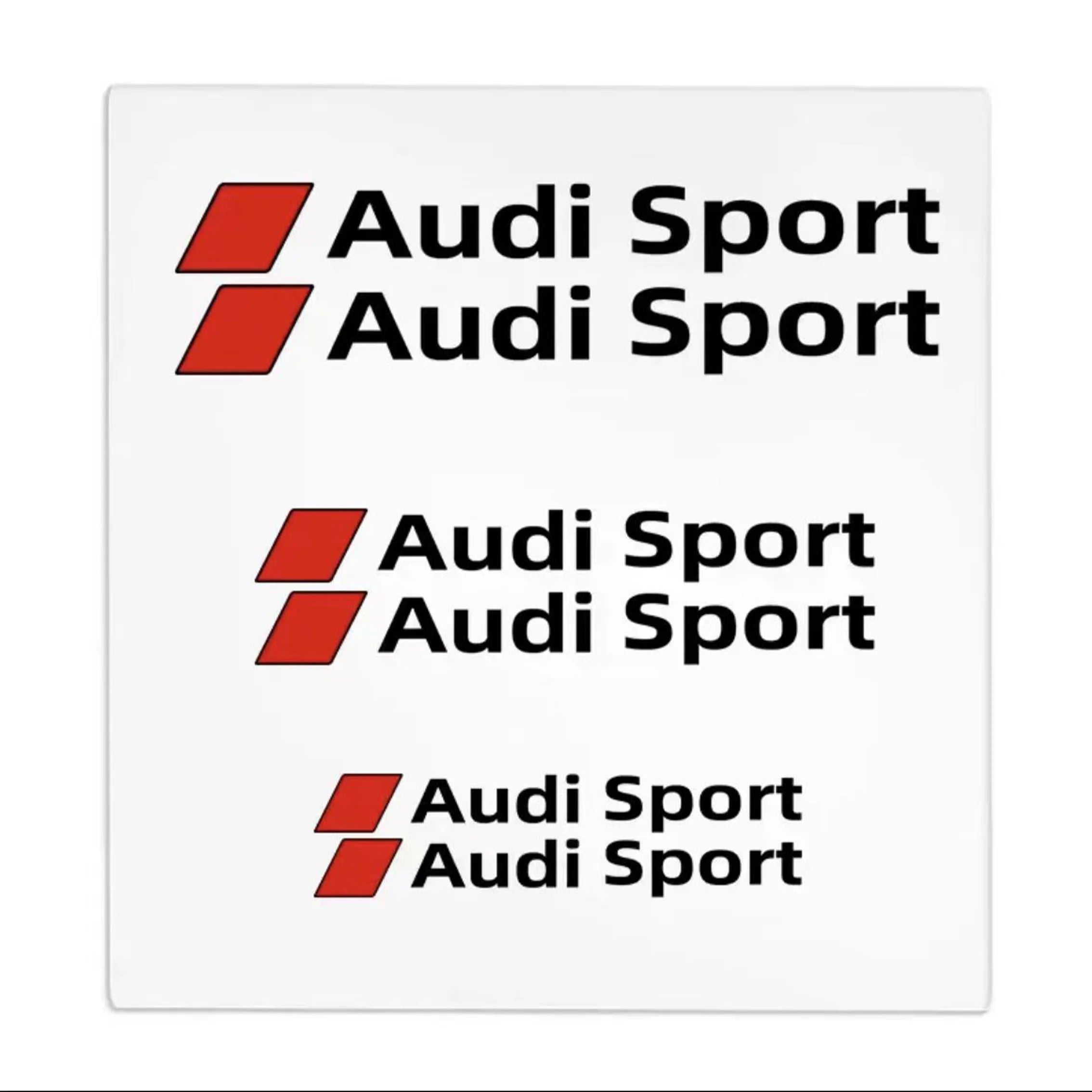 Audi S-line Brake Caliper Decals – Heat-Resistant Vinyl Stickers