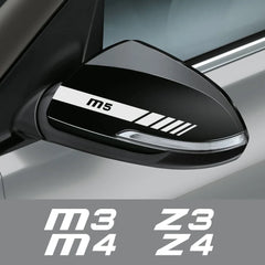 Side Mirror Decoration Sticker for BMW Z4 / M4 / M3 (E85, G29, F82, F83, F80) | 2-Piece Vinyl