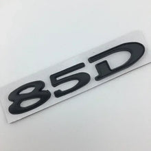Cargar imagen en el visor de la galería, Rear Boot Trunk Tailgate Emblem Badge for Tesla Model 3 / S / X / Y | 75D 85D 90D 100D Sticker