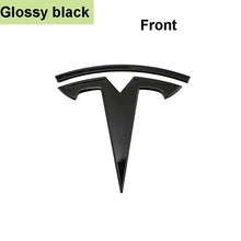 Cargar imagen en el visor de la galería, Zinc Alloy Front Hood Logo Sticker for Tesla Model 3 / Model Y | Auto Body Styling Emblem
