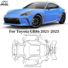 Load image into Gallery viewer, Precut PPF for Toyota GR86 (2021–2025) | TPU Paint Protection Film Clear Bra