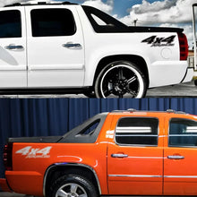 Load image into Gallery viewer, 4x4 Rear Bed Side Decal for Chevrolet Avalanche | Pickup Truck Vinyl Graphic Sticker