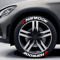 4x OLPAY 3D Waterproof Brand Tire Letter Sticker | Racing Wheel