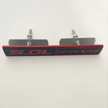 Cargar imagen en el visor de la galería, 3D Metal 5.0 COYOTE V8 Rear Trunk / Fender Emblem Badge Sticker | Ford Car Accessory