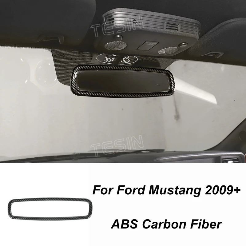 Carbon Fiber Grain Interior & Exterior Decoration Sticker for Ford Mustang (2009-2014) | Kit