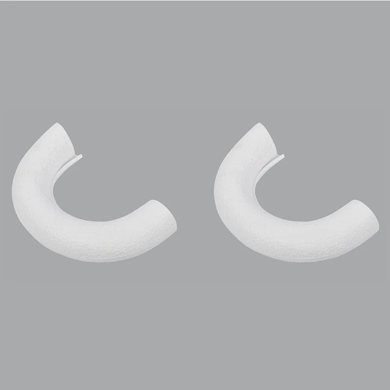 TESIN TPE Car Front Bumper Trailer Tow Hook Ring Protective Cover for Ford F150 2009-2021 2022 2023 2024 Exterior Accessories
