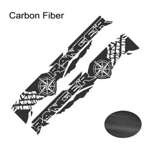 Load image into Gallery viewer, Tire Print &amp; Compass Adventure Tail Decal for Ford Ranger Raptor Pickup | Off-Road Vinyl Graphics