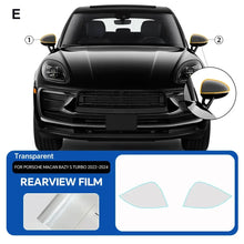 Cargar imagen en el visor de la galería, Precut PPF for Porsche Macan Base / S / Turbo (2022–2024) | TPU Headlight &amp; Mirror Protection