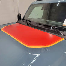 Load image into Gallery viewer, Retro Sunset Hood &amp; Waistline Stripe Decal for Ford Bronco (2021–2023) | Custom Vinyl Wrap Graphics