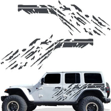 Load image into Gallery viewer, Jeep Wrangler JL 4-Door "Splash" Side Graphics Kit – 3M Vinyl Decal Wrap | 2018–2021 | Both Sides | 5 Colors