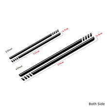 Load image into Gallery viewer, First Edition Carbon Fiber Door Side Stripe Decal for Ford Bronco 4-Door (2021–2025) | Vinyl Graphics Kit