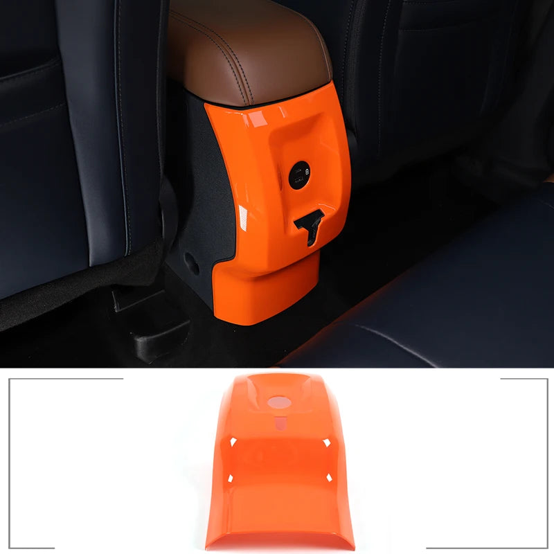 ABS Center Control Panel & Steering Wheel Decoration Trim for Ford Maverick (2022) | Orange / Color Options