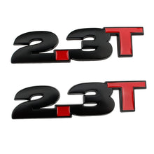 Load image into Gallery viewer, 3D Metal 2.3T Displacement Badge for Ford Mustang GT / Shelby EcoBoost | Emblem Sticker