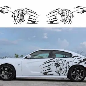 Car Vinyl sticker FOR Dodge Charger 2015-2025 body decoration sporty fashionable Decal modified accessories