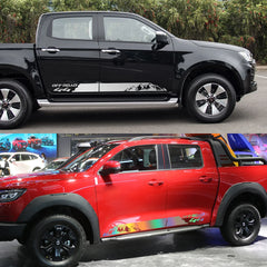 Mountain 4x4 Off-Road Door Side Decal | Universal Pickup Truck Vinyl Graphic