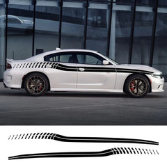For Dodge Charger Car Waist Line Stickers Sport Stripes Styling Vinyl Film Decals Decoration Auto External Tuning Accessories