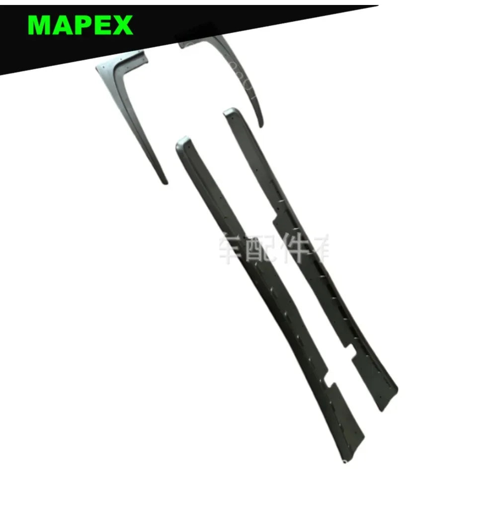ZR1-Style Carbon Fiber Side Skirts Rocker Panel for Corvette C5 (1997–2004) | Adhesive/Screw-On Pair