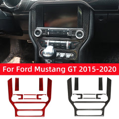 Carbon Fiber GPS Navigation Trim Frame for Ford Mustang GT (2015-2021) | Interior Vinyl Decal