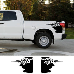 Universal 4x4 Side Bed Splash Decal | Fits Ford F-150, Toyota Hilux, Dodge RAM, Isuzu D-Max, Mitsubishi L200 & More