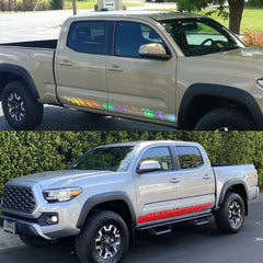 Door Side Stripe Decal for Pickup Trucks | 2-Piece Vinyl Body Graphic Decoration