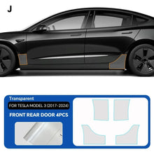 Load image into Gallery viewer, Precut PPF for Tesla Model 3 (2020–2023) | TPU Headlight, Mirror, Door Handle &amp; Tail Light Film