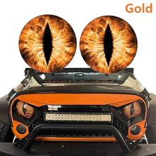 Load image into Gallery viewer, Beast Eyes Headlight Decals – Car &amp; Jeep Headlight Sticker | 6 Colors | Universal Fit