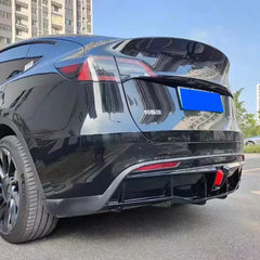 Glossy Black ABS Rear Bumper Diffuser Body Kit for Tesla Model 3 / Model Y (2016–2023)