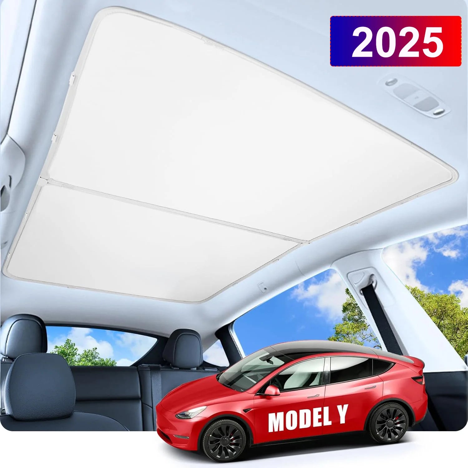 Roof Sunshade for Tesla Model Y Juniper/Model 3 Highland | Beworth