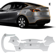 Cargar imagen en el visor de la galería, Precut PPF for Tesla Model Y (2020–2024) | 9-Mil TPU Paint Protection Film Clear Bra