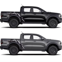 Load image into Gallery viewer, Blackout Bedside, Tailgate &amp; Bumper Decal Kit for Ford Ranger (2022–2024) | Precut Vinyl Graphics